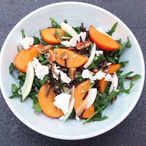 persimmon salad nutrition 