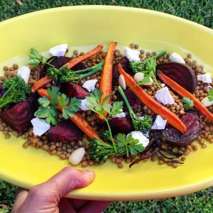 lentil beetroot salad nutrition