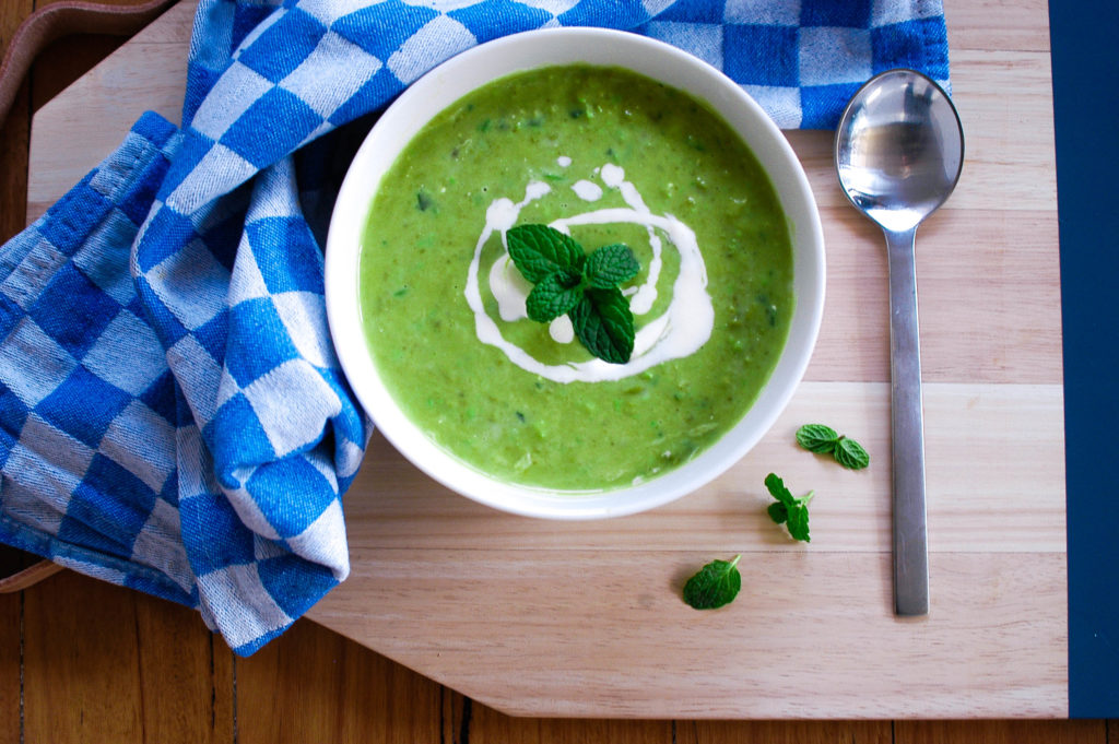 Pea and mint soup 2 (1 of 1)