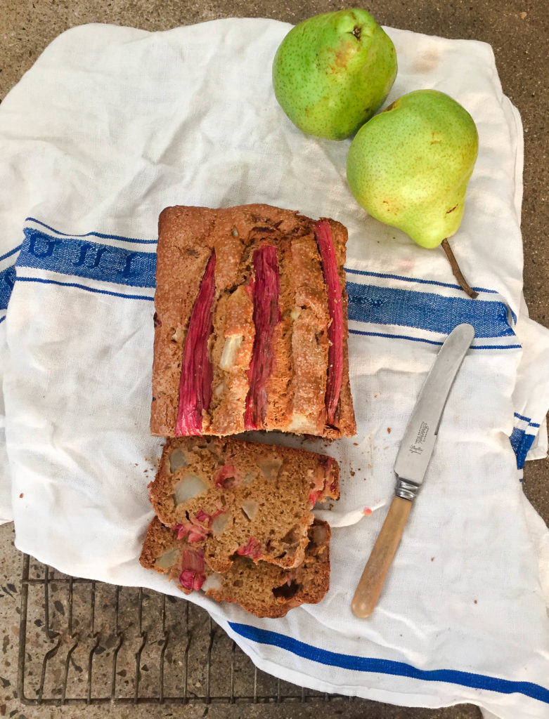 pear rhubarb bread -5203