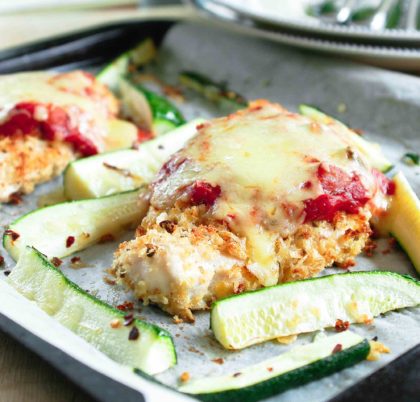 Healthy Chicken Parmigiana | Shift Nutrition